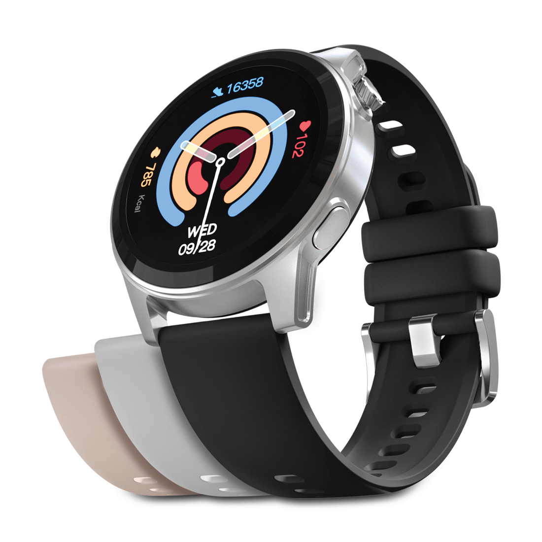 HyperGear SmartWatch Fitness Tracker Heart Rate Sleep Monitor Activity