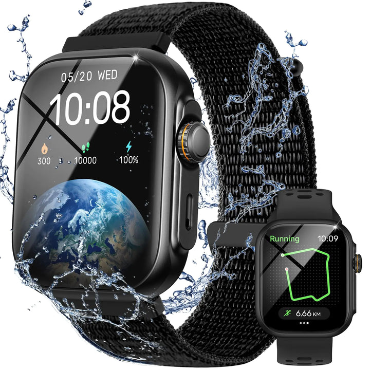 Parsonver Smart Watch GPS Bluetooth Calling Fitness Tracker Waterproof