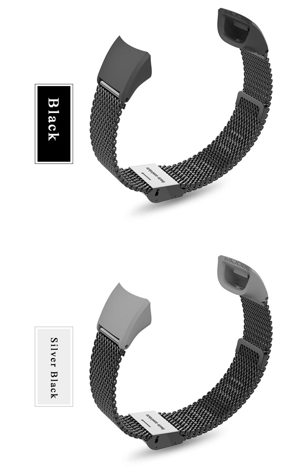 Metal Magnetic Smart Watch Wristband Stainless Steel Adjustable Loop Strap